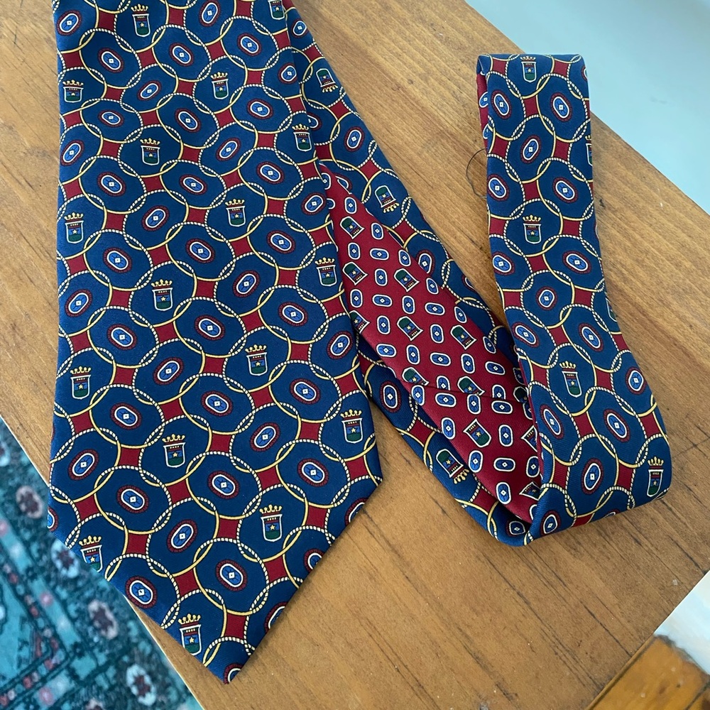 Tommy Hilfiger vintage silk preppy tie